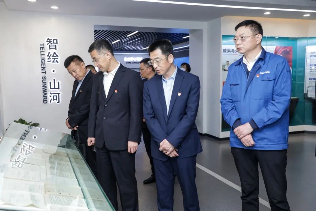 以党建促营业，，，以营业强党建——青岛西海岸公用事业集团考察币游国际智能