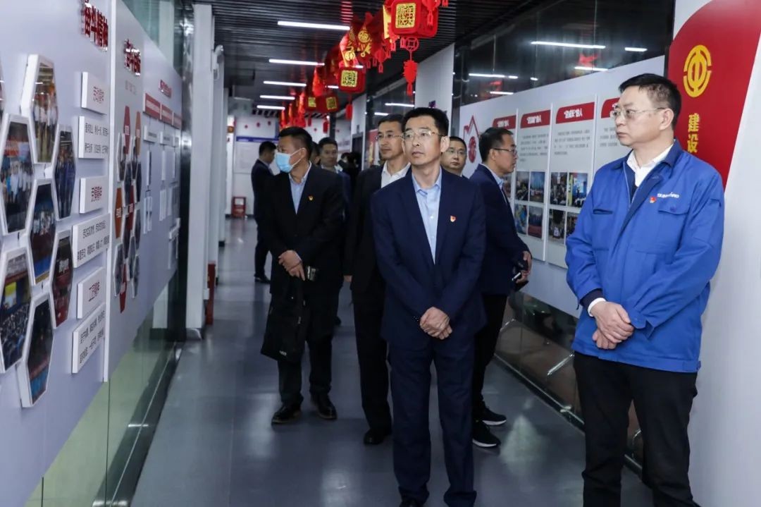 以党建促营业，，，以营业强党建——青岛西海岸公用事业集团考察币游国际智能