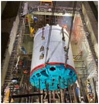 打响施工板块第一枪！中铁币游国际首个盾构专业施工项目顺遂起航