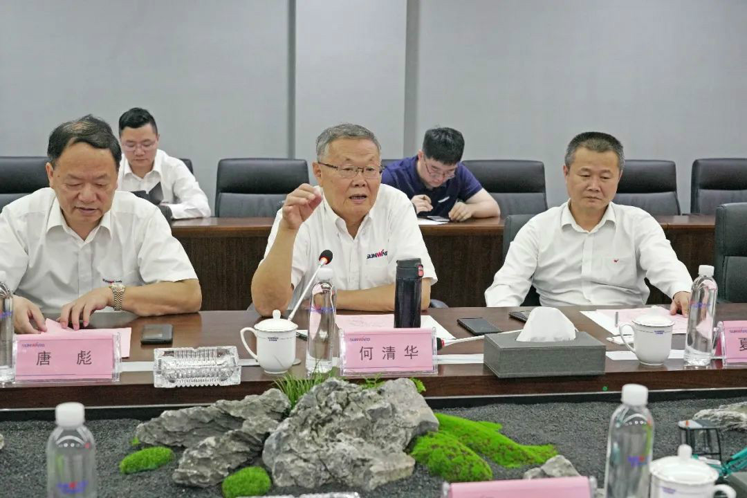 中铁装备赵华总司理莅临币游国际智能交流