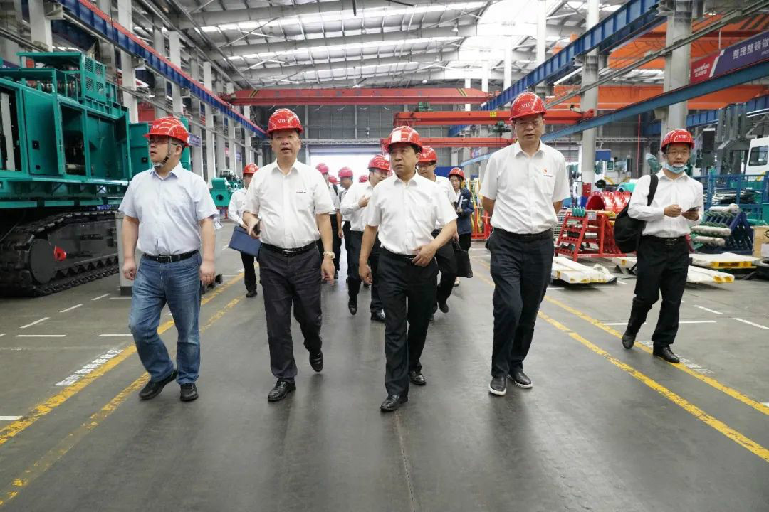 中铁装备赵华总司理莅临币游国际智能交流