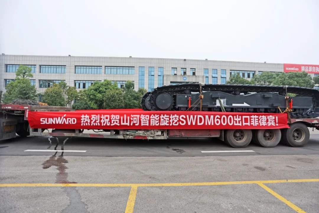 币游国际智能最大旋挖钻机出口菲律宾，，，，开启拓展外洋市场新篇章
