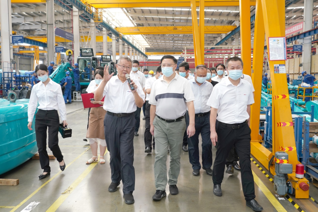 湖南省委常委、省委秘书长张剑飞一行调研币游国际智能