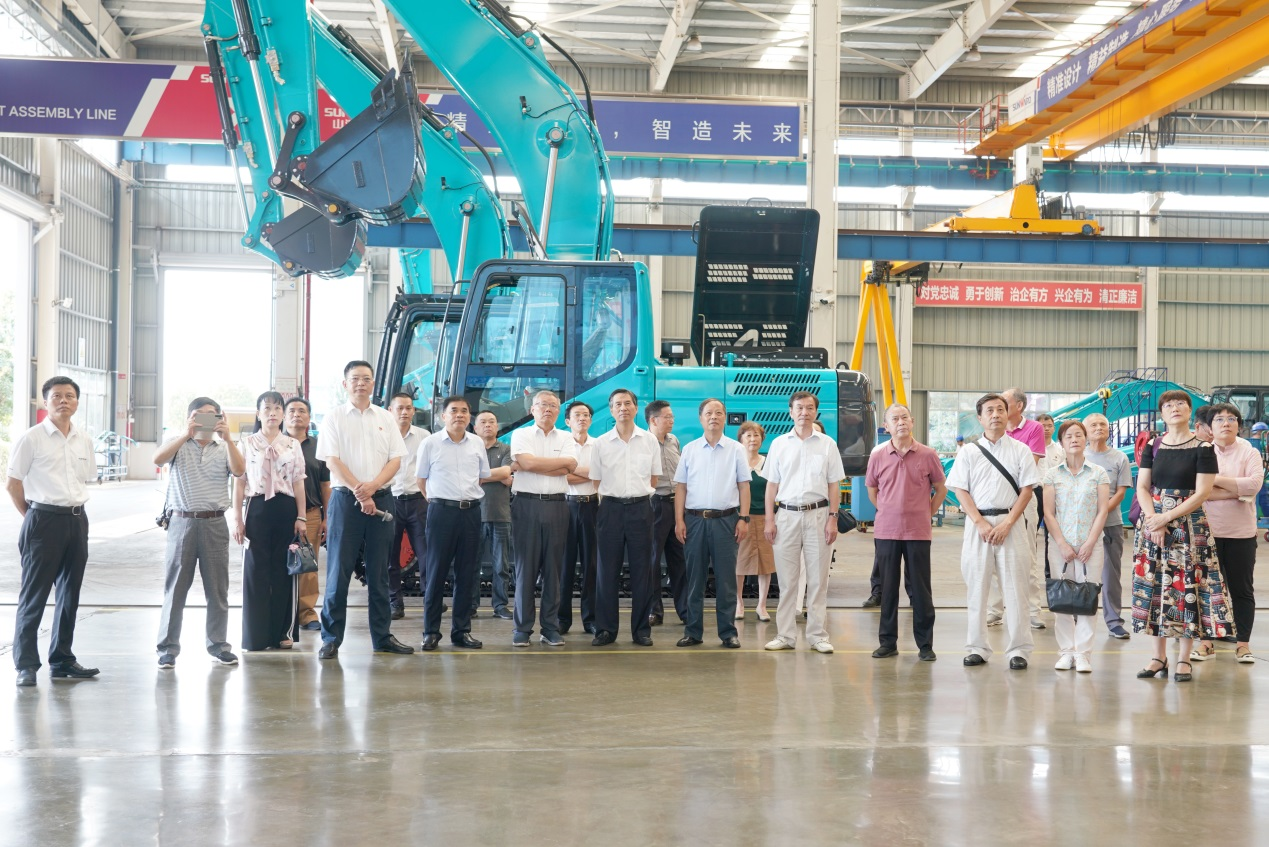 湖南省老科学手艺事情者一行到访币游国际智能