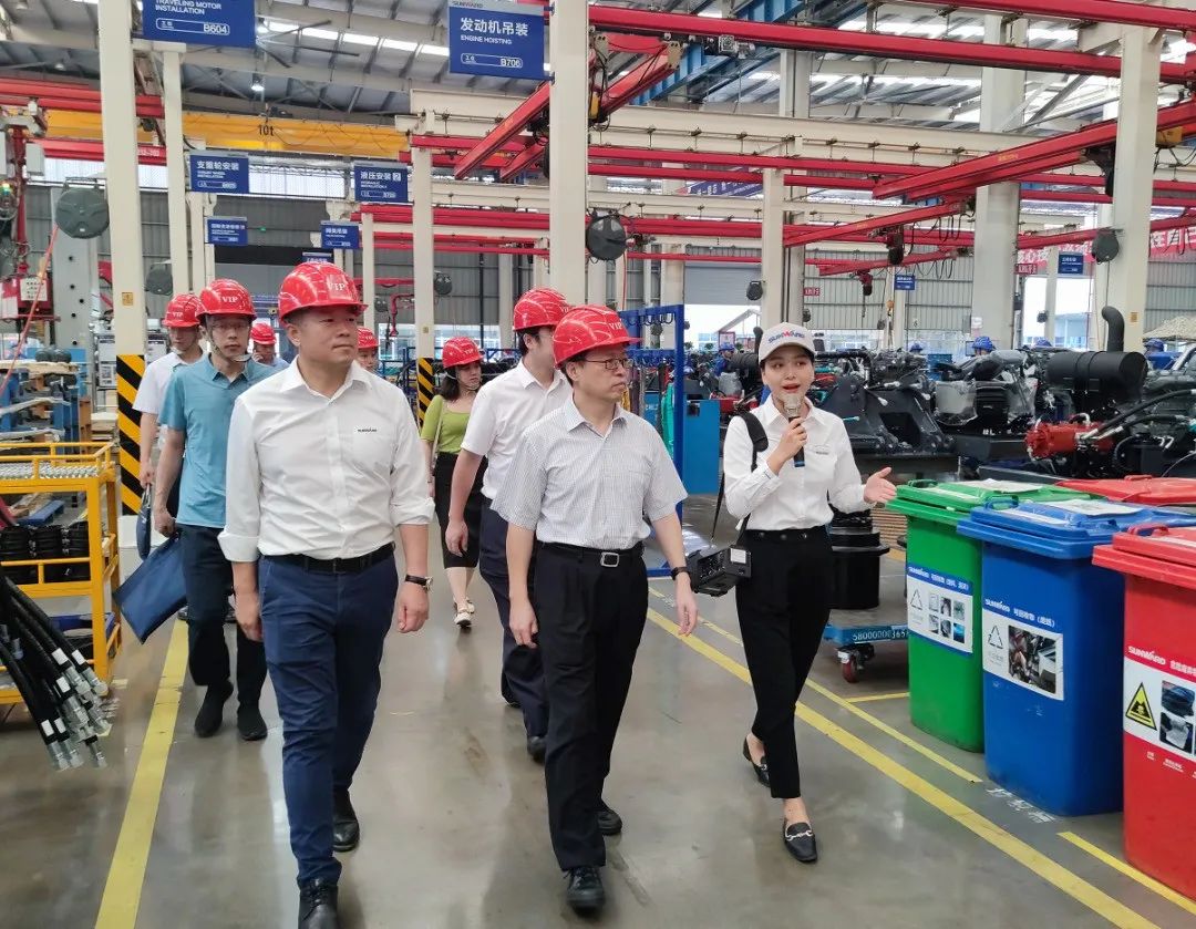 中国国际商业增进委员会向导一行调研币游国际智能