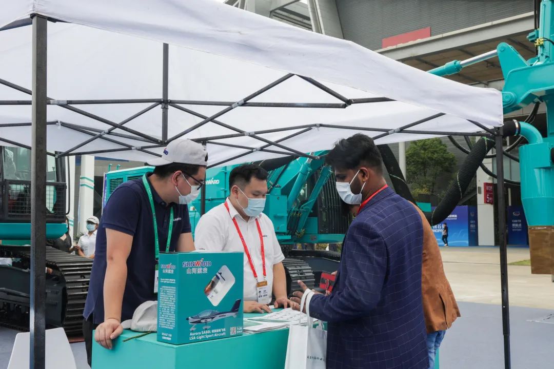 亮相中非经贸展览会！币游国际智能尽展工程机械国产品牌魅力