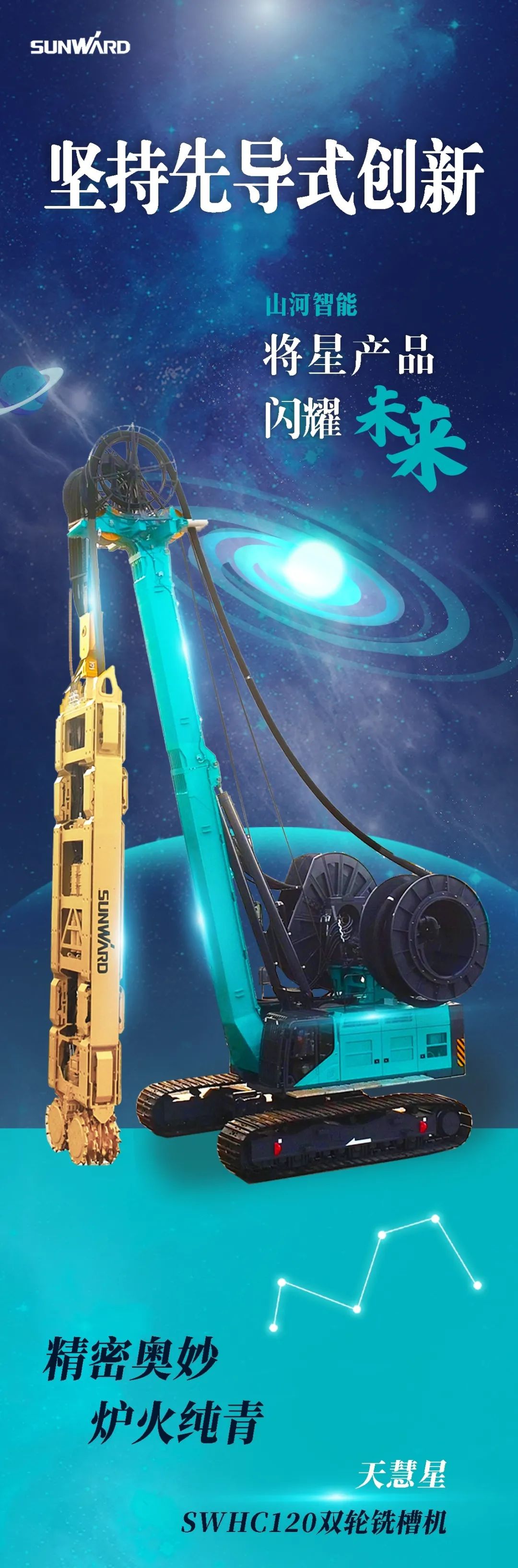 一图读懂 | 币游国际智能地下工程装备四大“将星”产品荣耀来袭