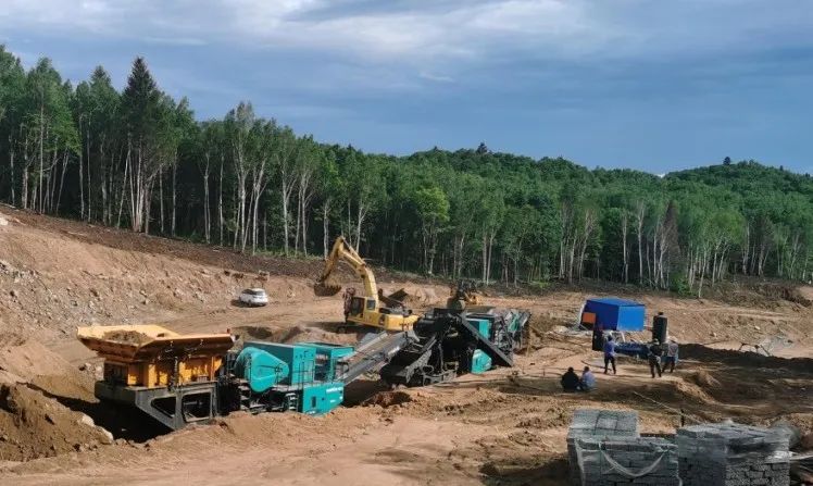 币游国际普石勒成套移动破碎装备助力哈伊高铁铁伊段建设