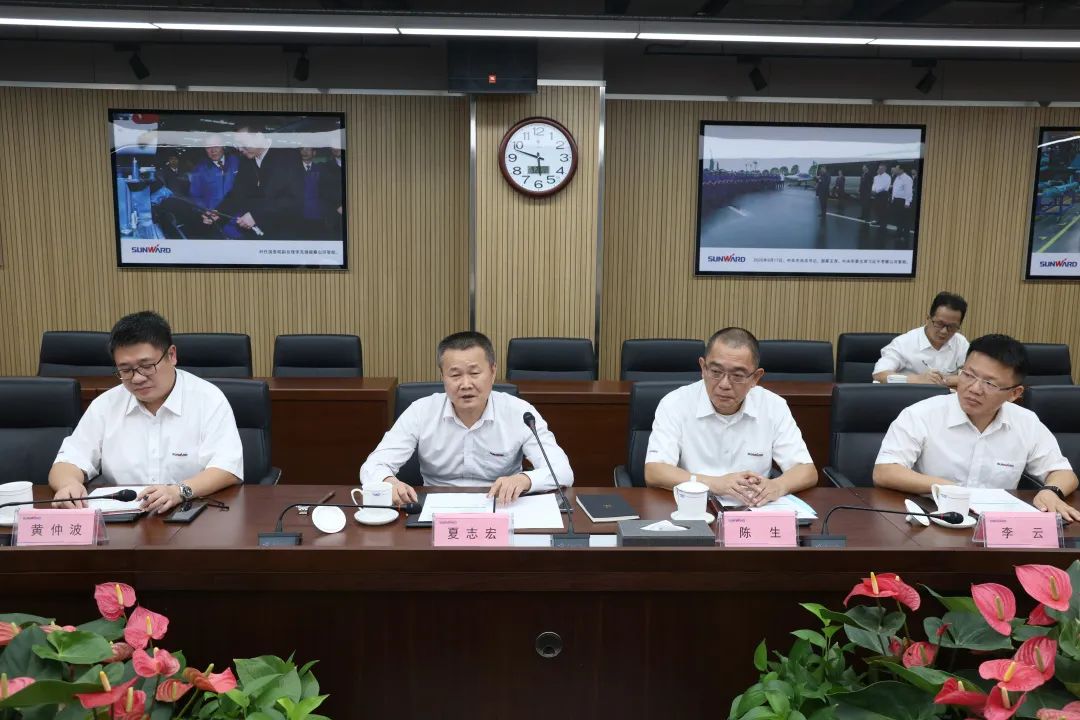 广州工控副总司理张劲泉调研币游国际智能