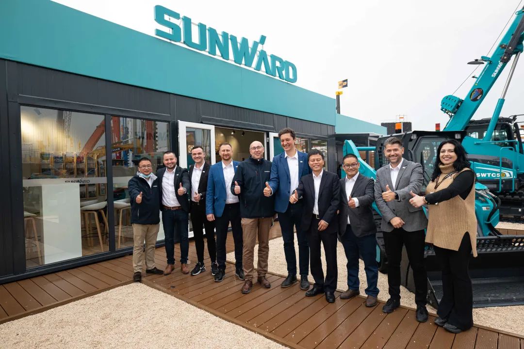 Bauma 2022 | 一连加码欧洲高端市。。。。。。，，“币游国际绿”闪灼德国慕尼黑