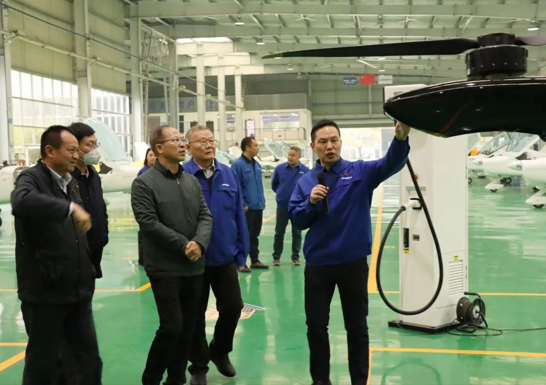 广州市国资委主任陈德俊考察币游国际智能航空工业基地