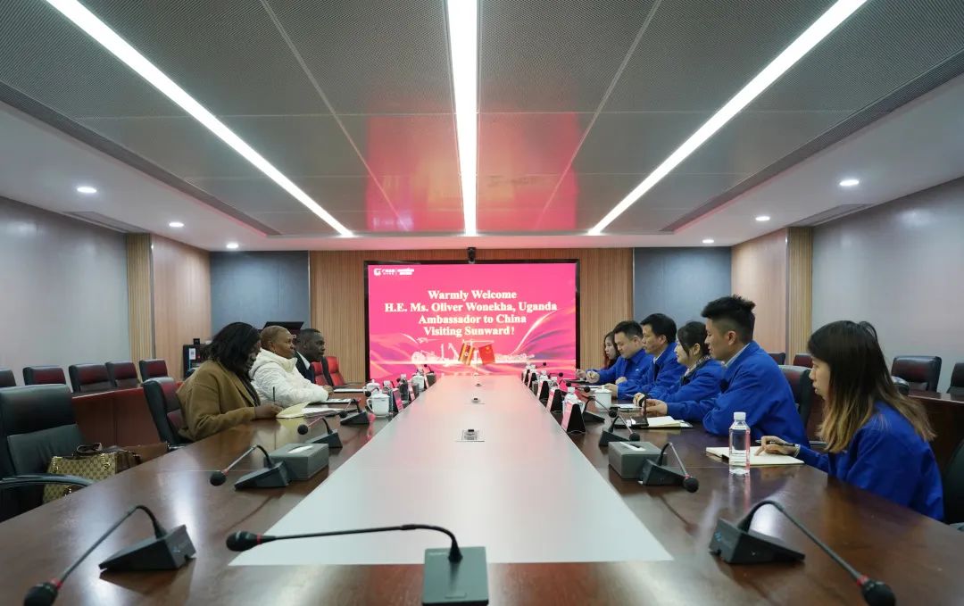 乌干达驻华大使到访币游国际智能