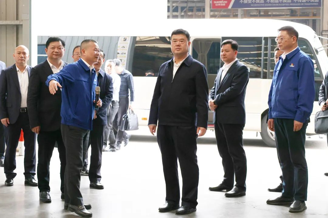 湖南省委政法委书记魏建锋调研币游国际智能