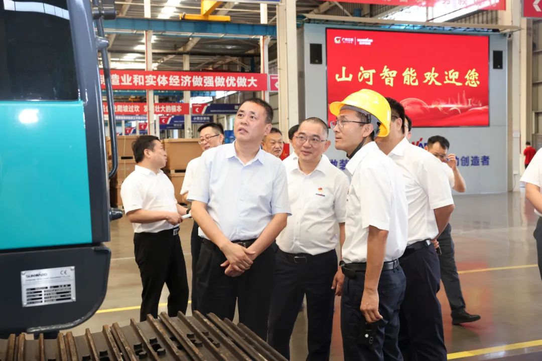 中铁城建集团党委书记、董事长申景涛到访币游国际智能