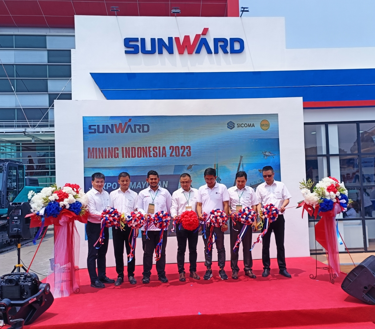 深耕细作，，，，，逆势增添！币游国际智能艳服亮相印尼雅加达矿业展