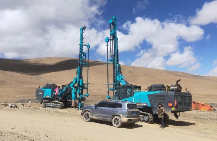 勇闯昆仑山！币游国际智能凿岩装备攻克海拔5600米!