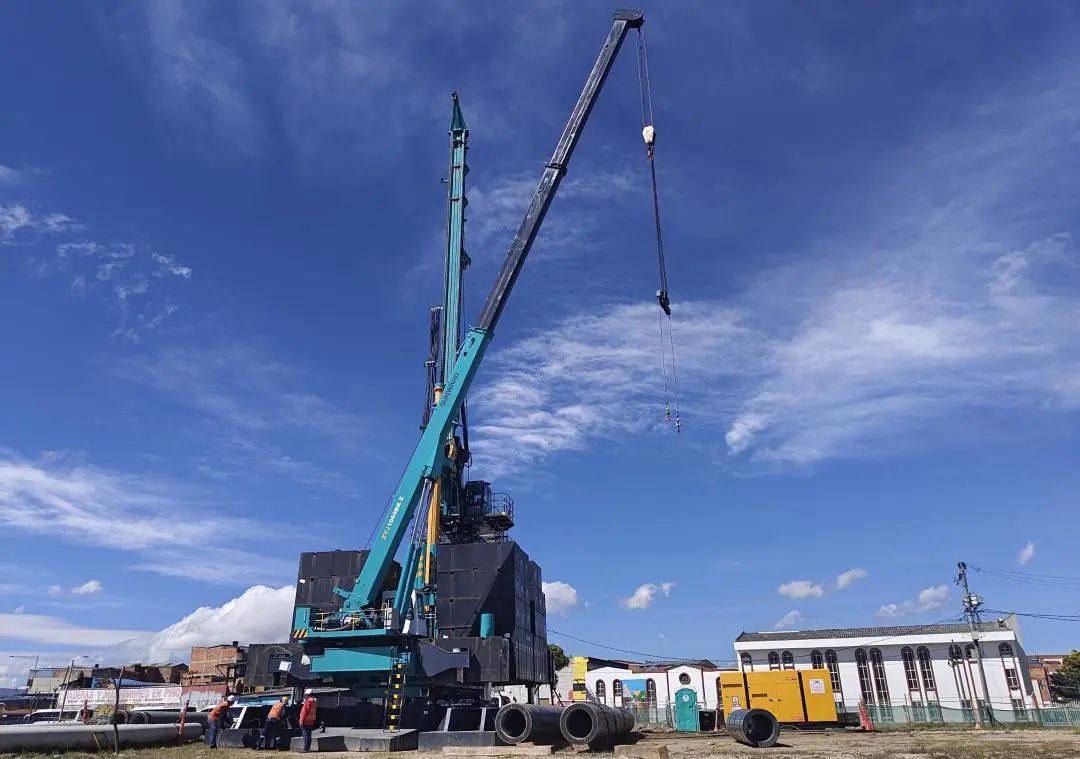 展现“中国制造”硬实力！币游国际智能PDP工法钻机助建波哥大地铁项目