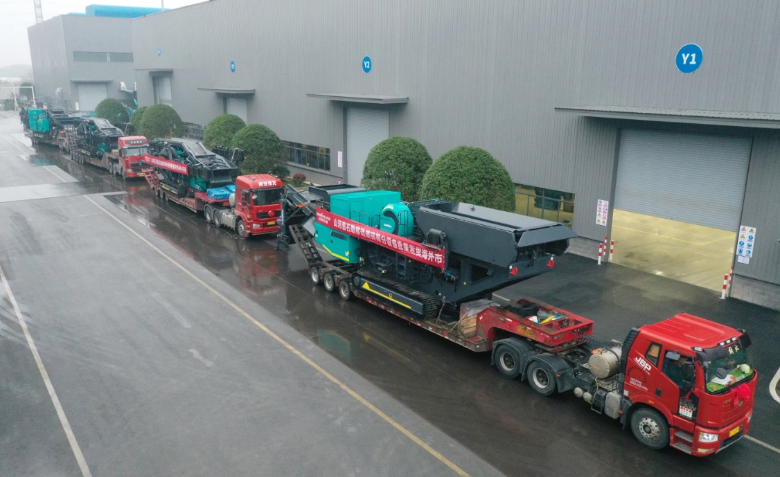 加速出海，，，币游国际普石勒破碎筛分装备批量出口东南亚