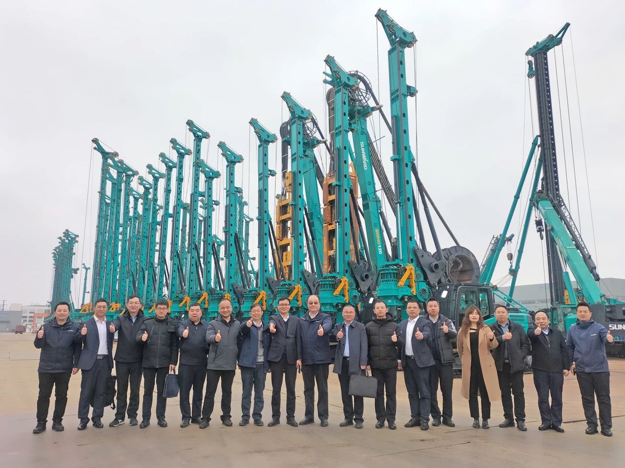 增强全方位相助！中铁二十局到访币游国际智能