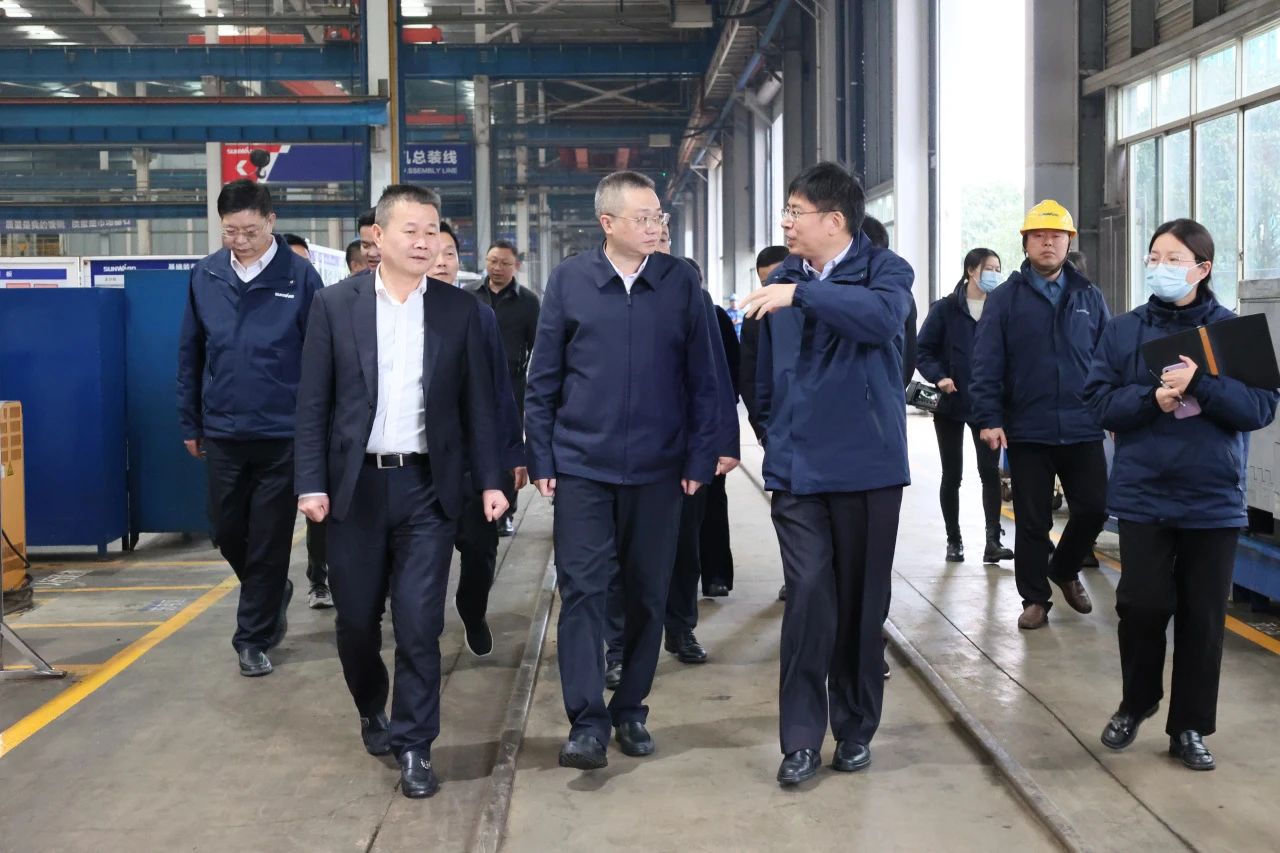 长沙市人民政府副市长康镇麟调研币游国际智能