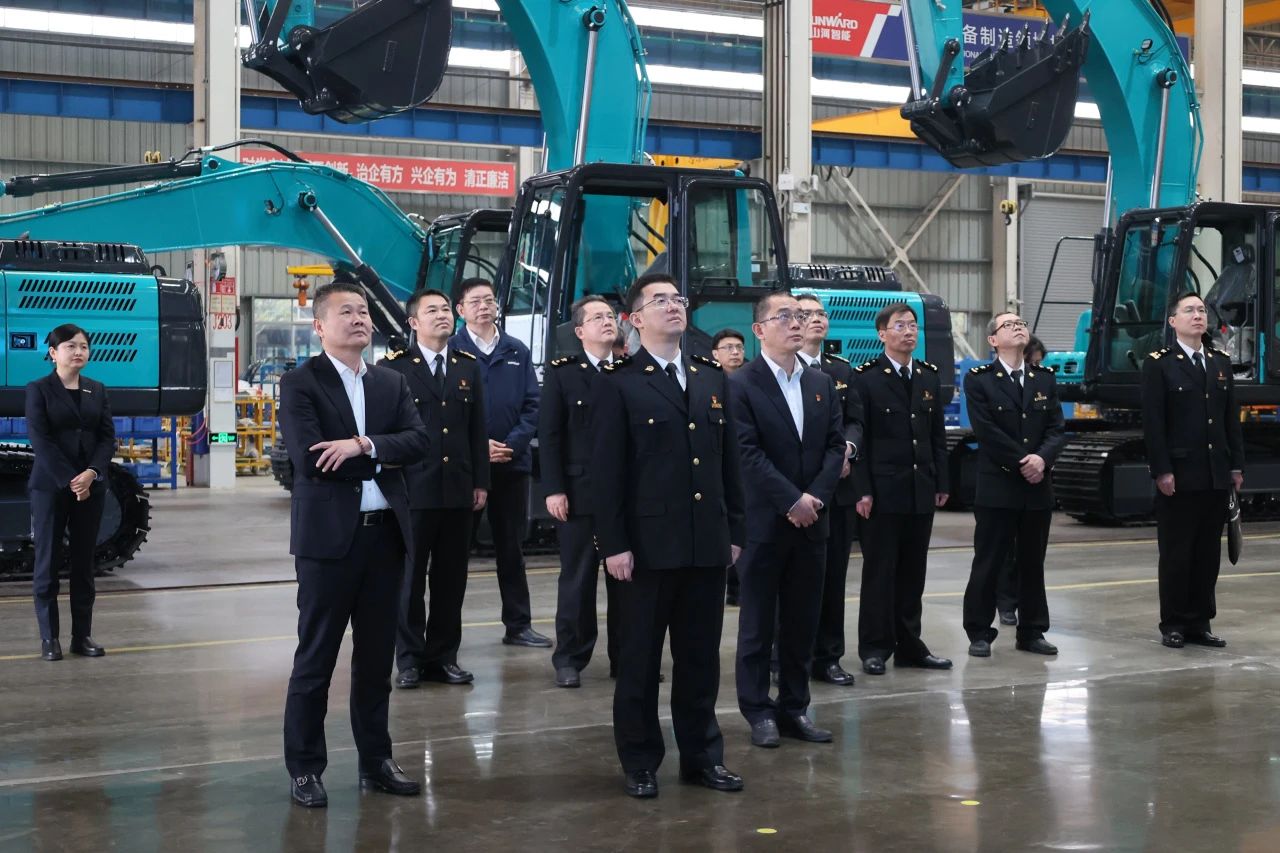 长沙海关党委书记、关长沈大为调研币游国际智能