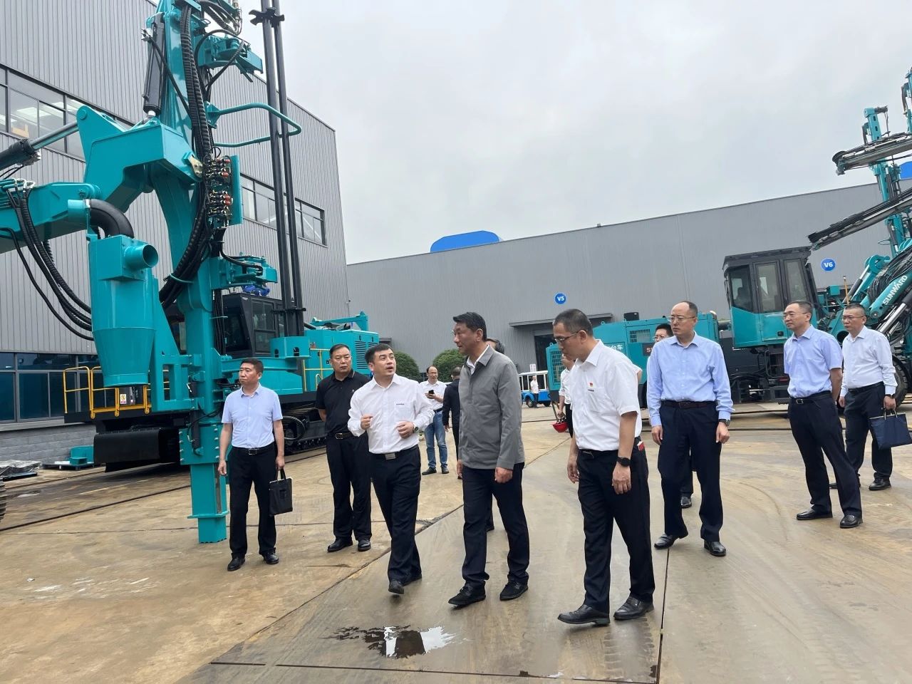 中煤平朔党委书记、董事长陈建一行调研币游国际智能