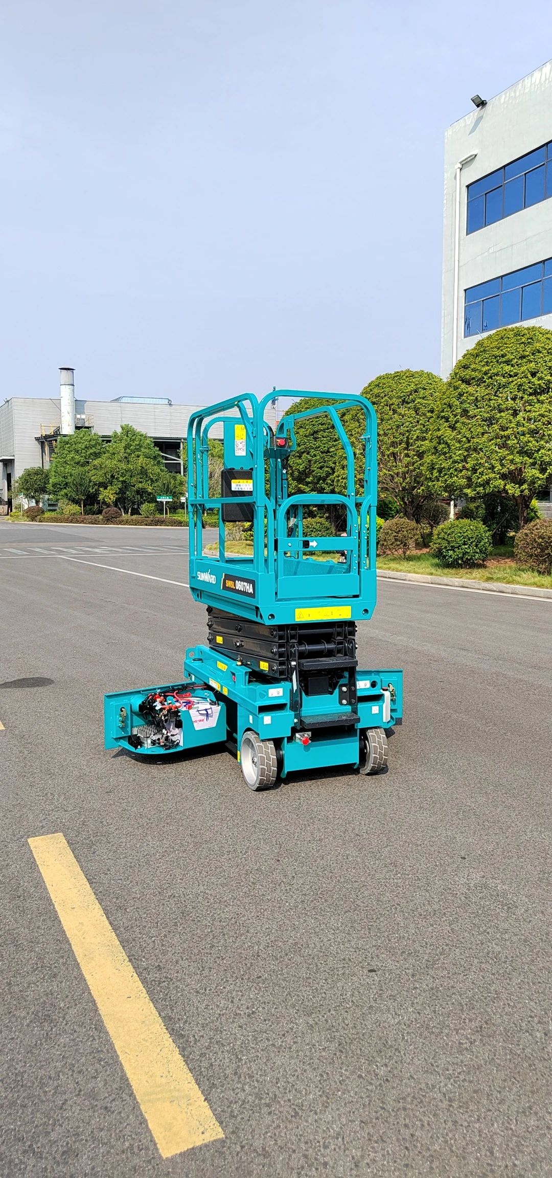 向“新”而行！币游国际智能又一款电动液驱剪叉式高空作业平台宣布