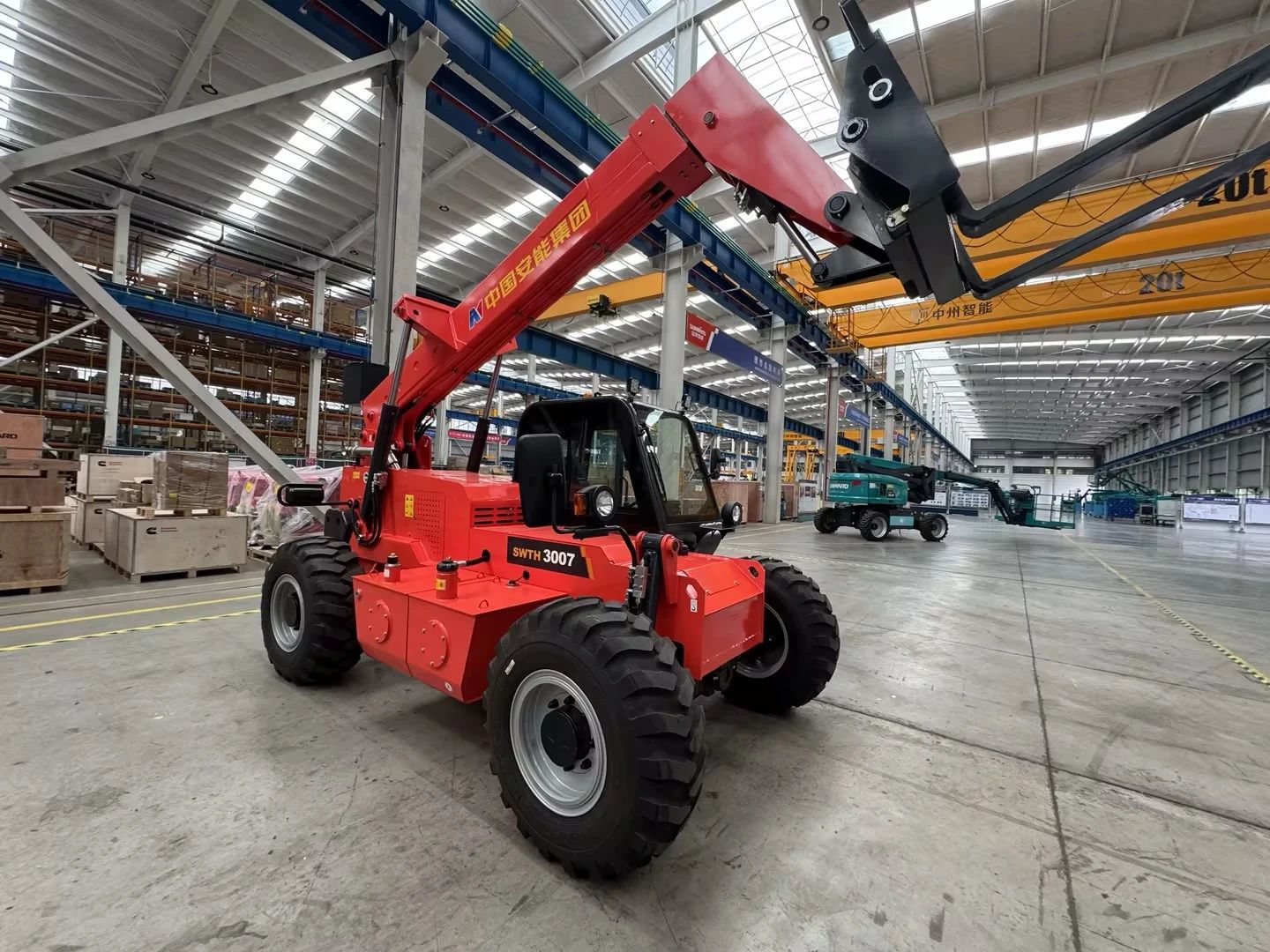 应运而生，，，，，“急”速响应！币游国际智能伸缩臂叉装车进军应抢救援领域