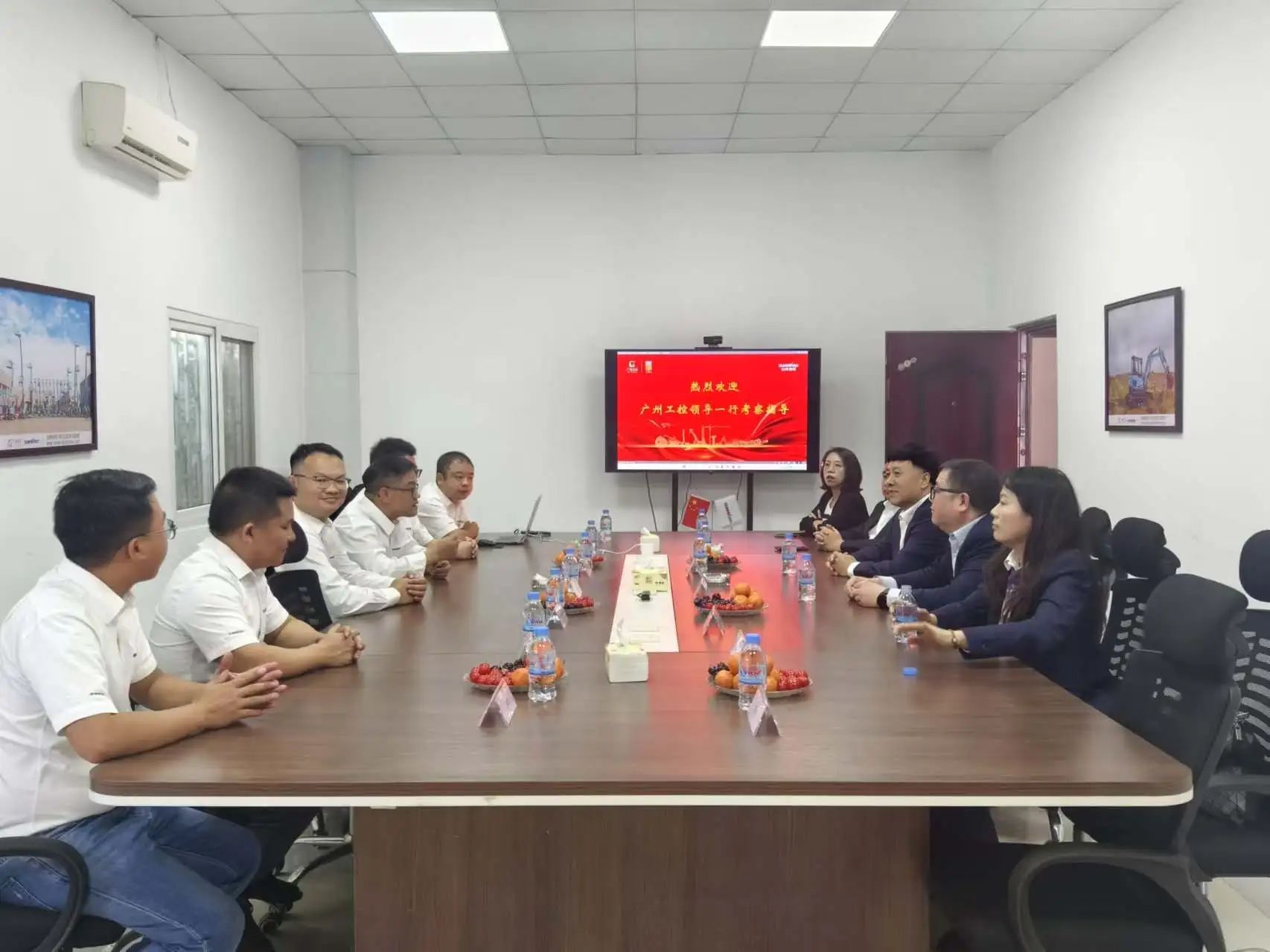 广州工控集团党委书记、董事长景广军率队考察币游国际智能柬埔寨子公司